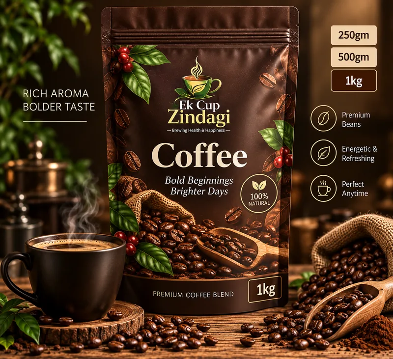 Coffee - 1kg + 10gm (1010gm) — Ek Cup Zindagi