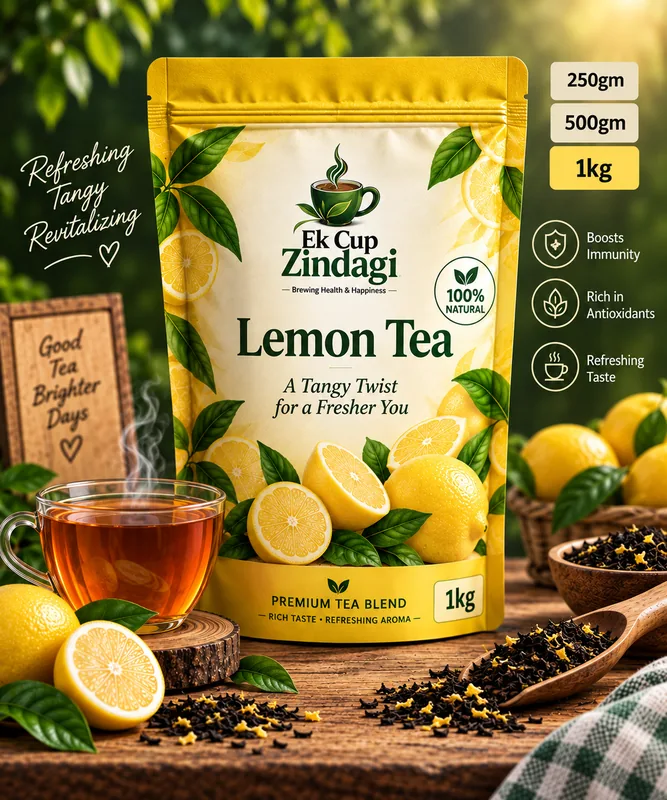 Lemon Tea - 1kg + 10gm (1010gm) — Ek Cup Zindagi
