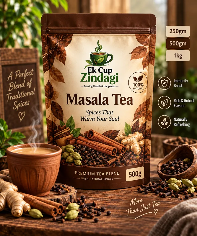 Masala Tea - 500gm + 10gm (510gm) — Ek Cup Zindagi