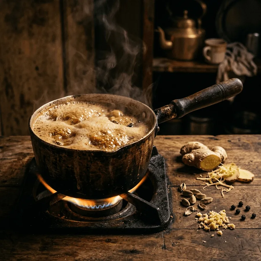 Kadak Adrak Chai: Fresh Ginger, Sunth and a Warming Winter Recipe